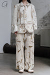 Archivio J.M.Ribot Natural dyed trousers PA30/W/EP
